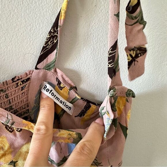 Reformation Nola Dress in Conga - Picture 6 of 8